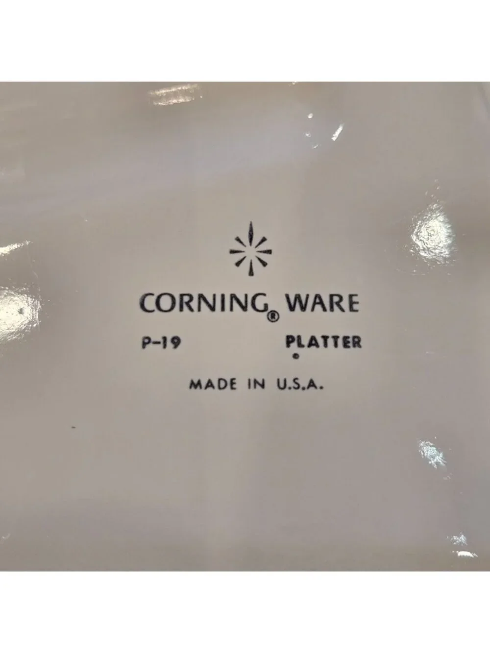 Corning Ware Blue Cornflower Oval Meat Platter Serving Tray P-19